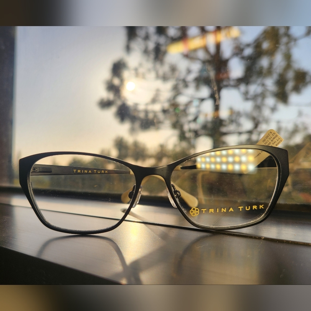Trina Turk Black Eyeglasses